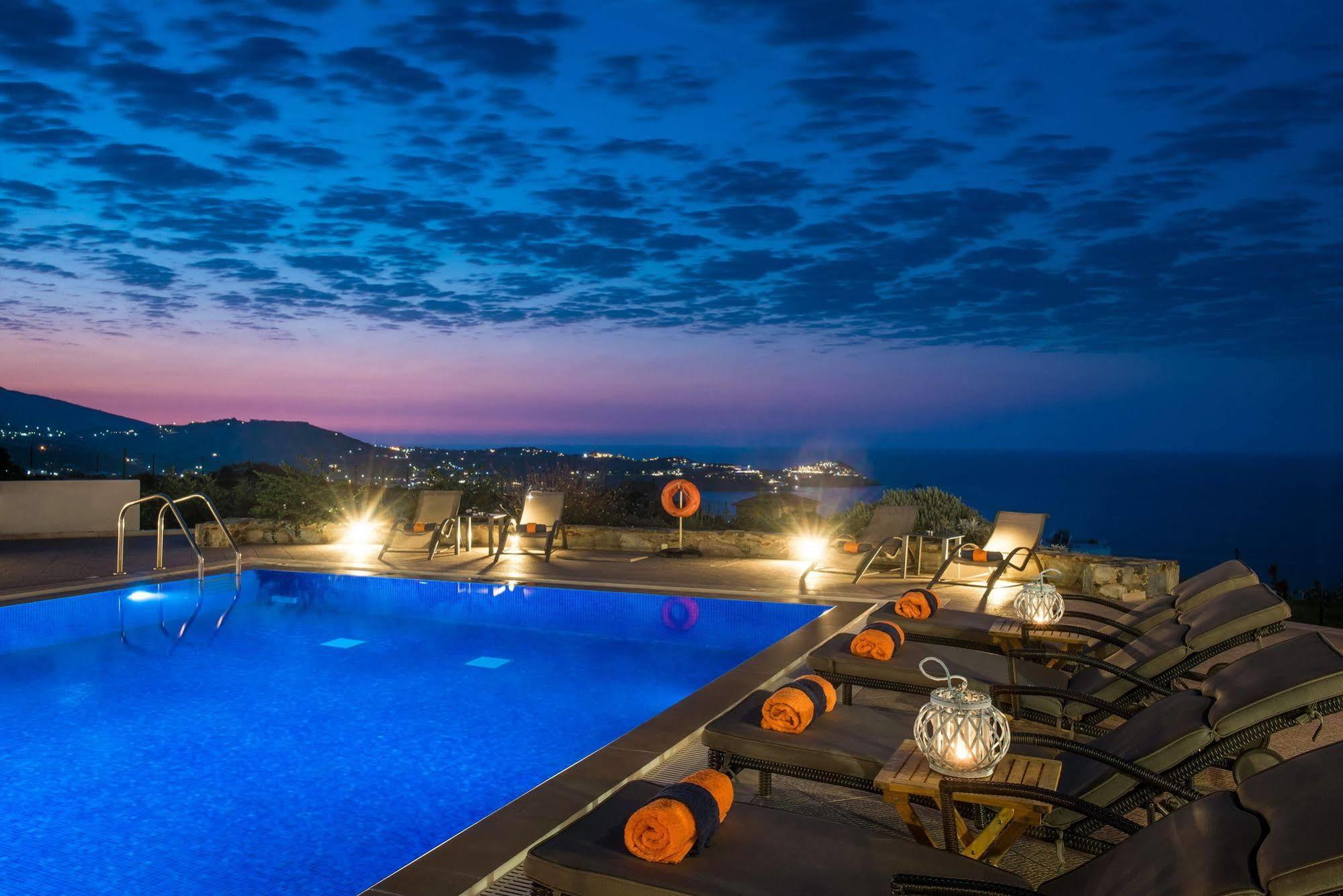 Aspalathos Villa アギア・ペラギア エクステリア 写真