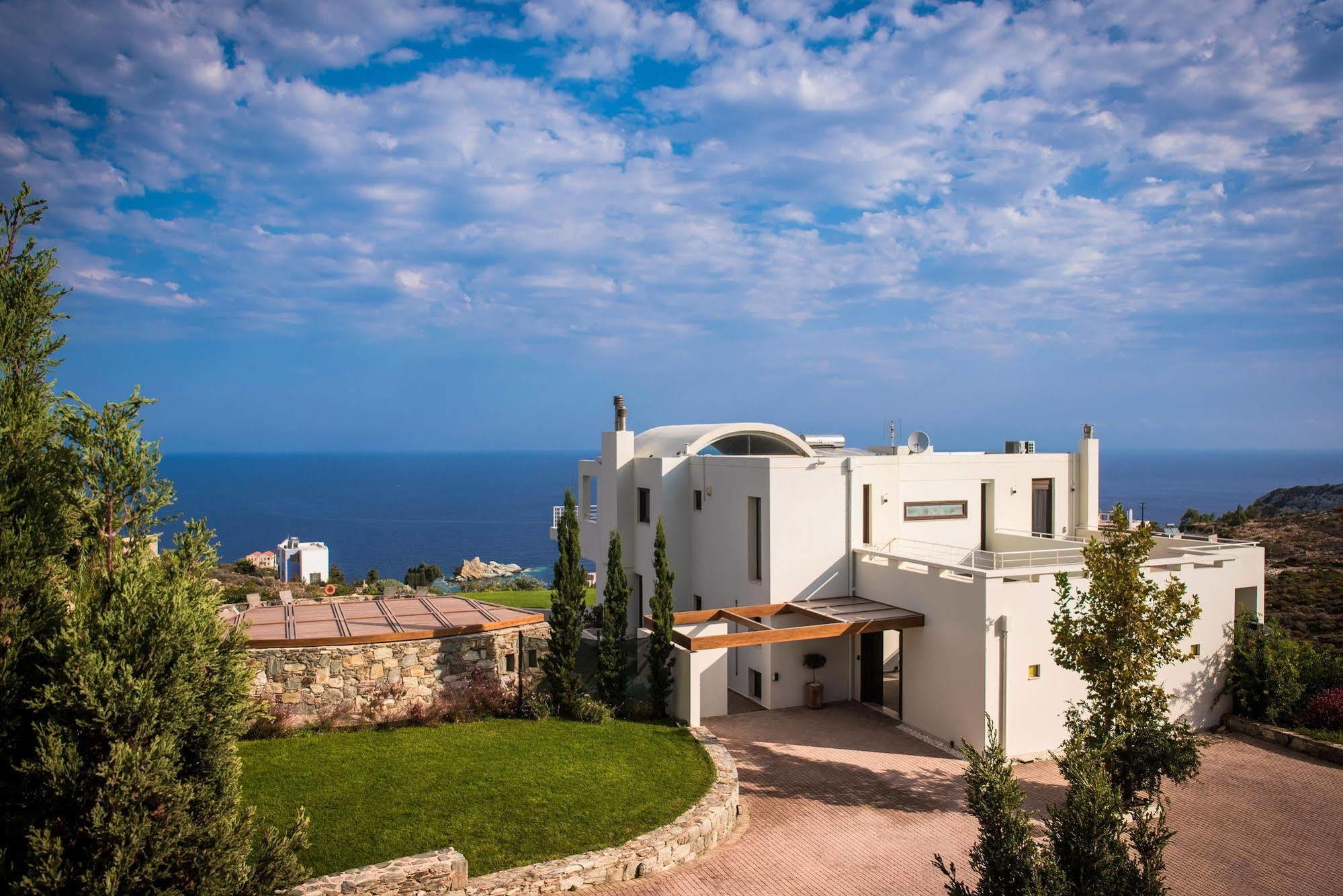 Aspalathos Villa アギア・ペラギア エクステリア 写真